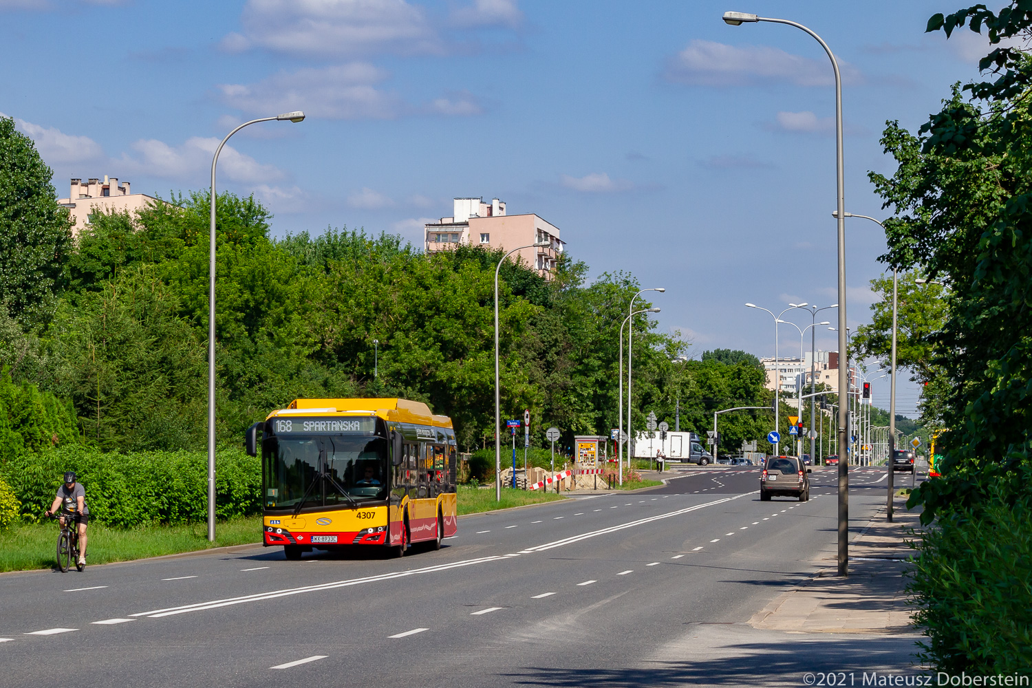 Warsaw, Solaris Urbino IV 12 CNG # 4307