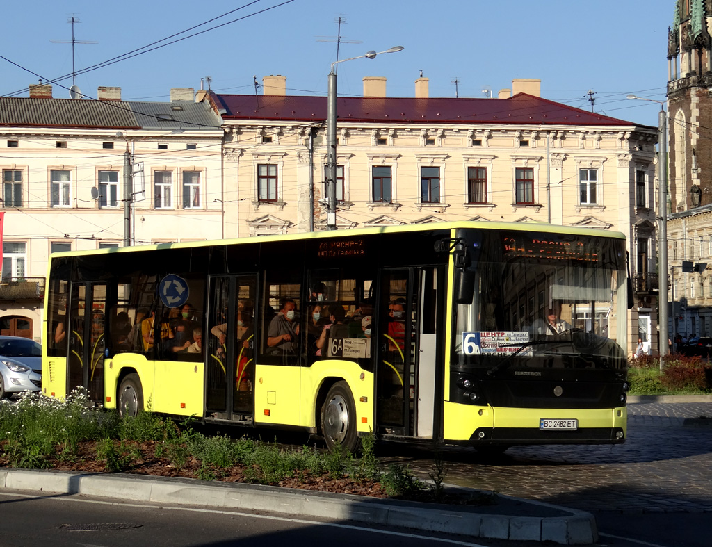 Lviv, Electron A18501 No. ВС 2482 ЕТ
