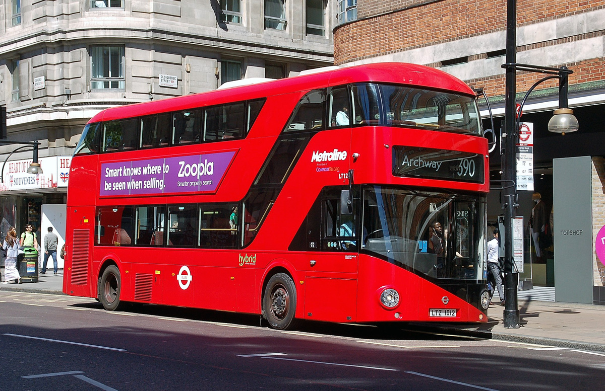 Londýn, Wright New Bus for London č. LT12