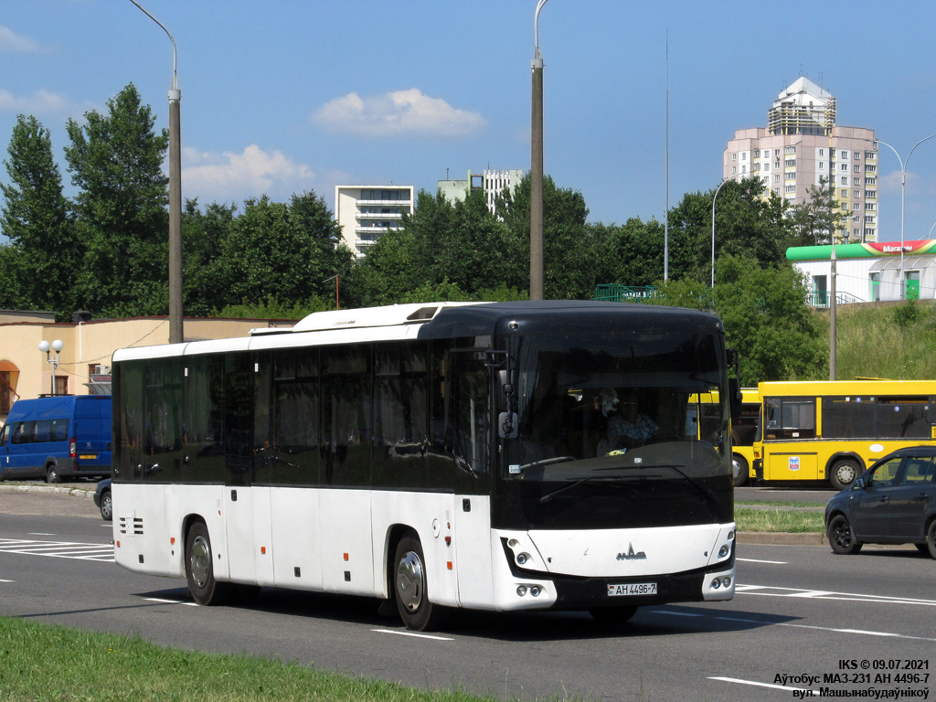 Minsk, MAZ-231.062 # АН 4496-7
