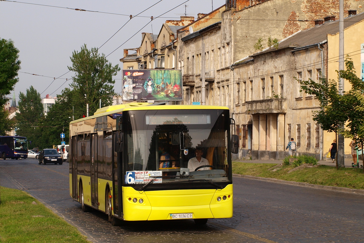 Lviv, LAZ A183D1 No. ВС 1036 СІ