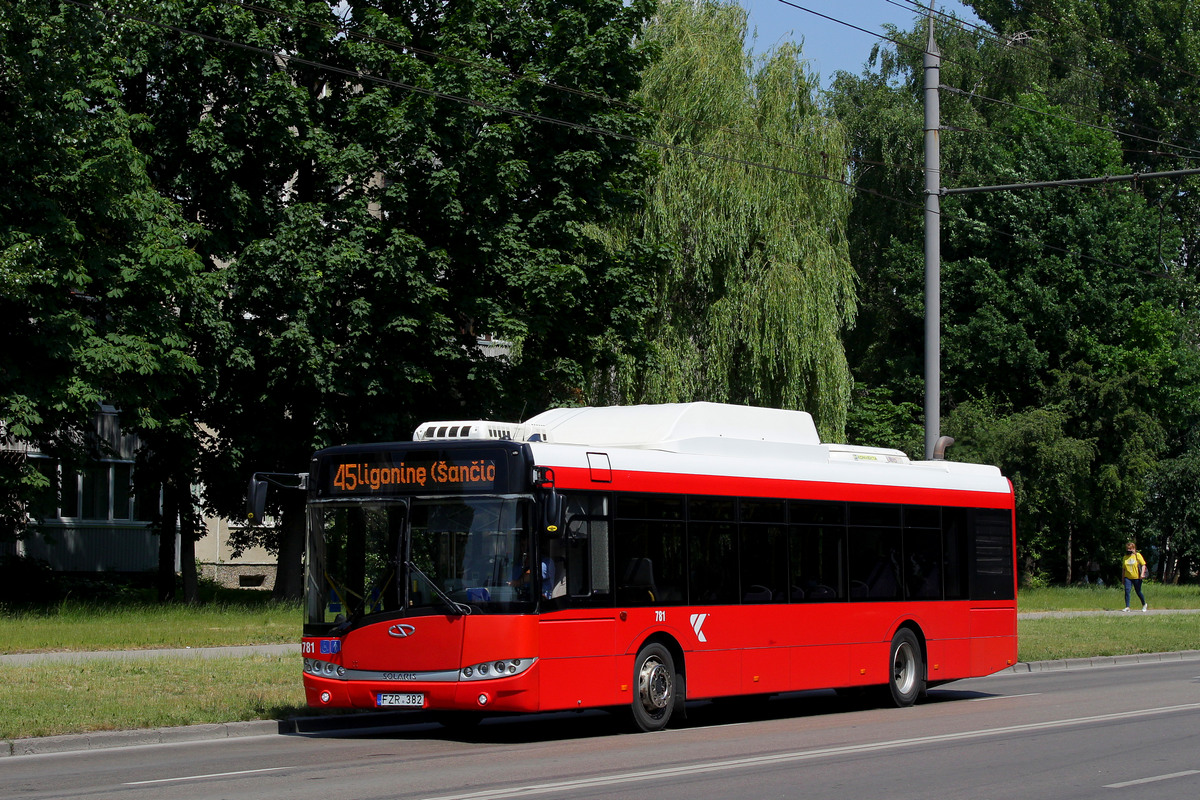 Kaunas, Solaris Urbino III 12 CNG # 781