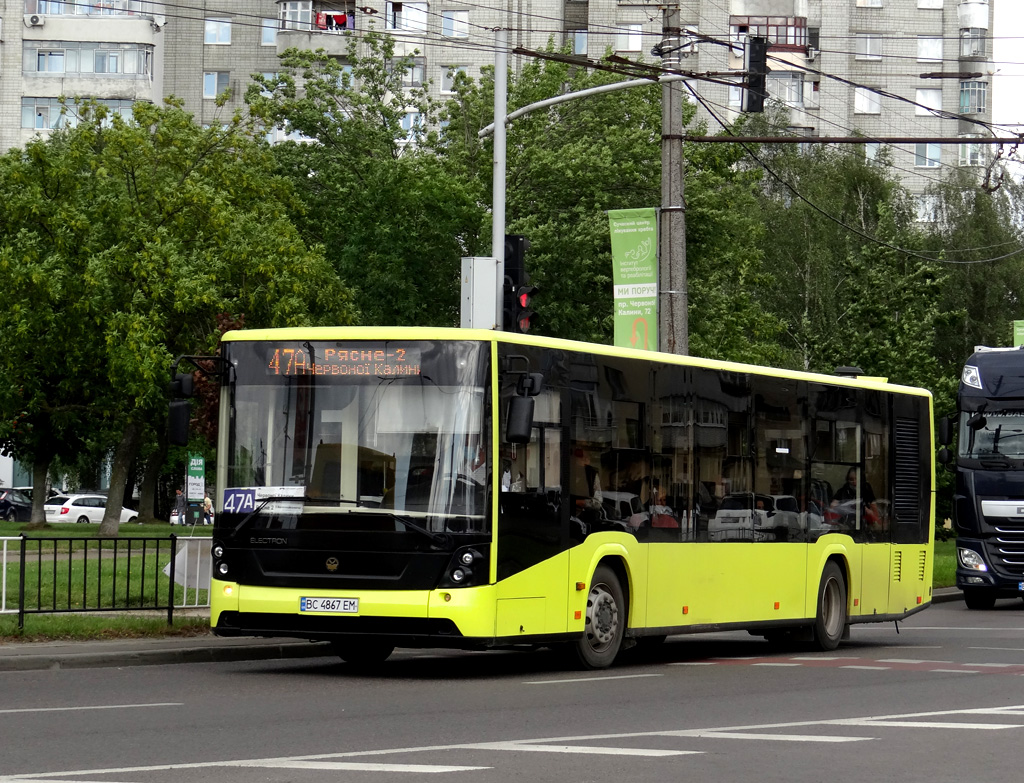 Lviv, Electron A18501 # ВС 4867 ЕМ
