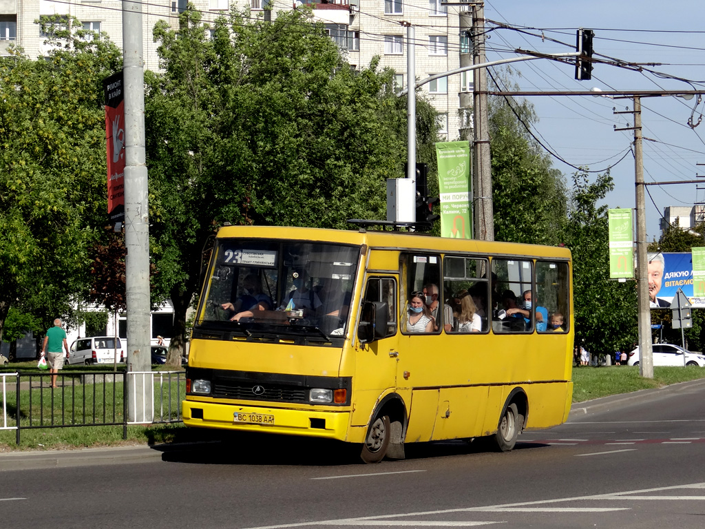 Lviv, BAZ-А079.04 "Эталон" č. ВС 1038 АА