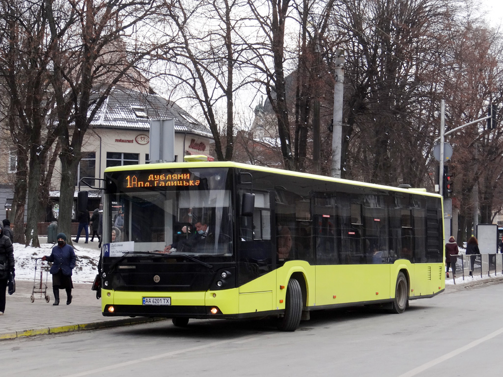 Lviv, Electron A18501 # АА 6201 ТХ
