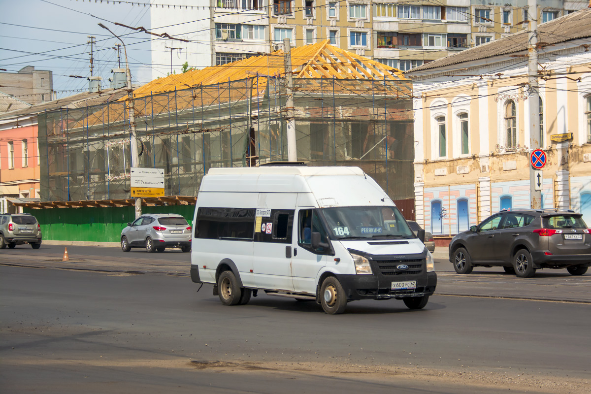 Ясногорск, Nizhegorodets-222709 (Ford Transit) # Х 600 РС 62