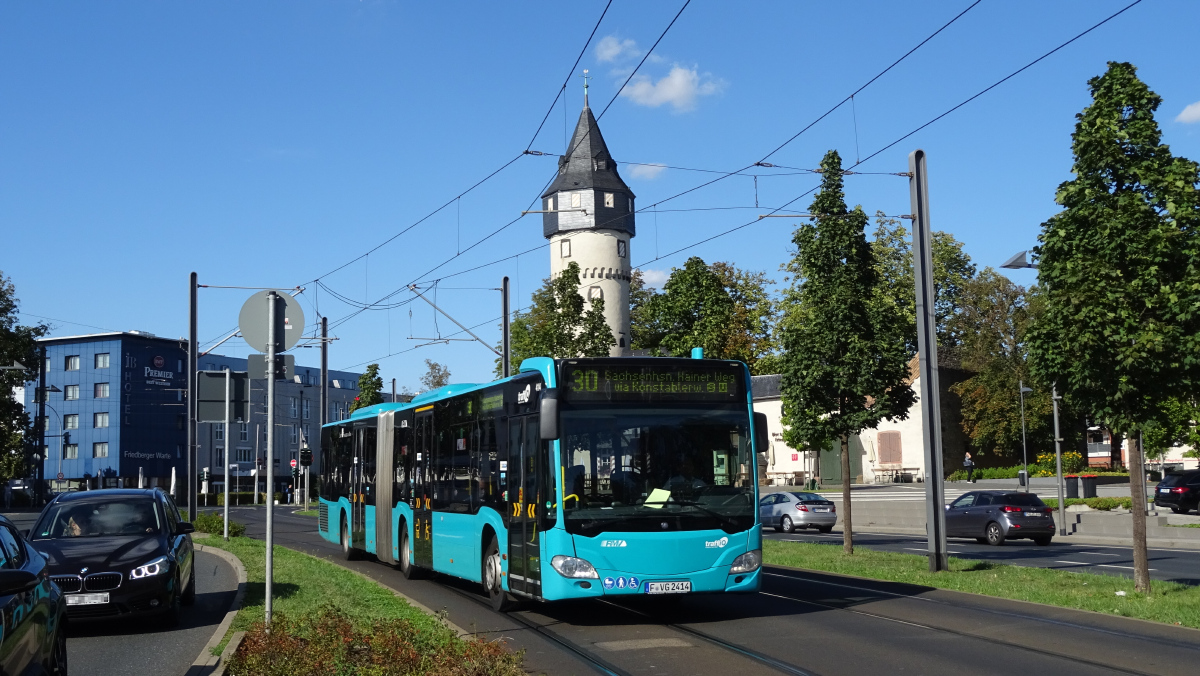 Frankfurt am Main, Mercedes-Benz Citaro C2 G # 414