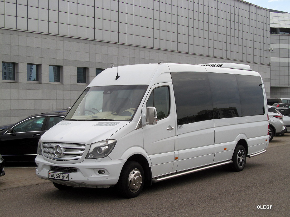 Minsk, Rent Bus AO163-01 (MB Sprinter 519CDI) # АО 5916-7