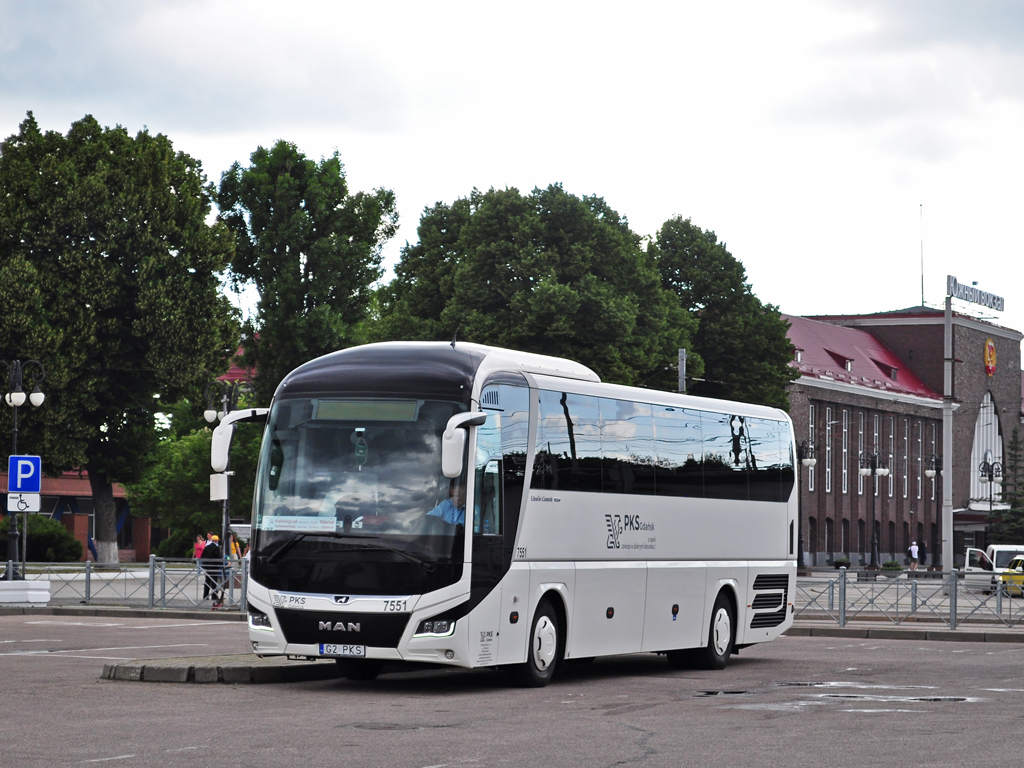 Gdańsk, MAN R07 Lion's Coach RHC464 №: 7551