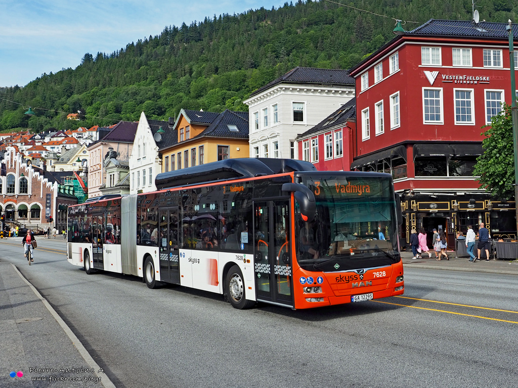 Bergen, MAN A23 Lion's City G NG313 CNG No. 7628