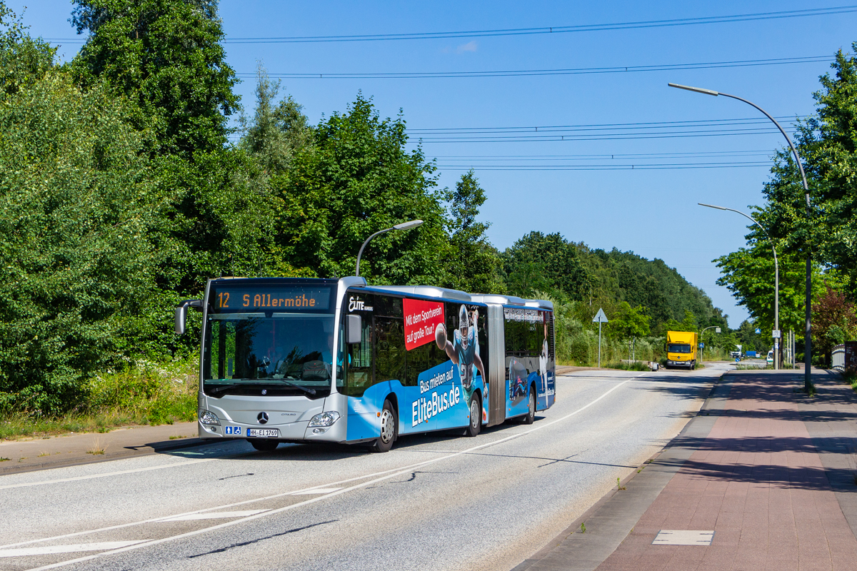 Hamburg, Mercedes-Benz Citaro C2 G Hybrid # 1769