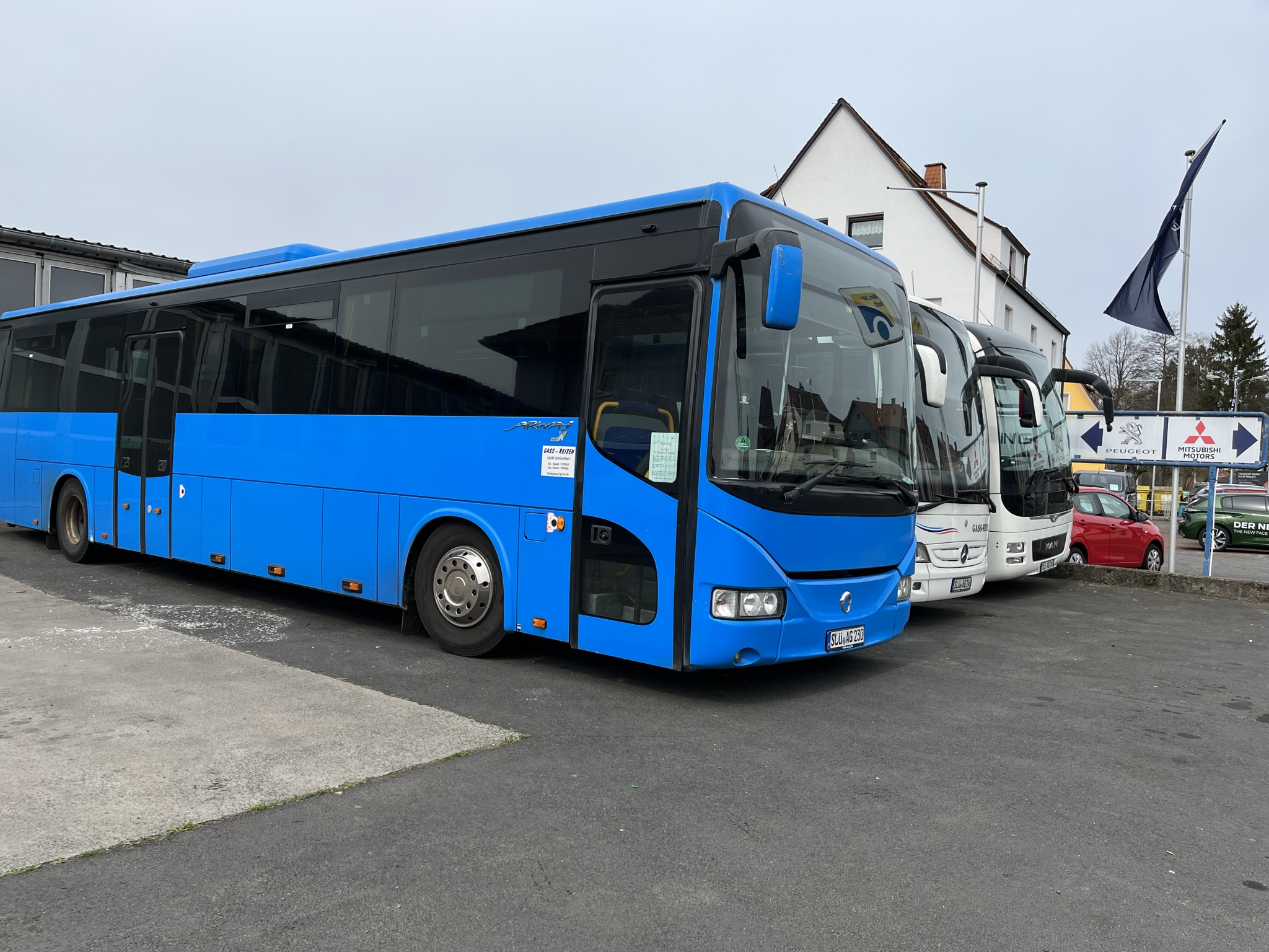 Schlüchtern (Main-Kinzig-Kreis), Irisbus Arway 12.8M №: SLÜ-AG 230