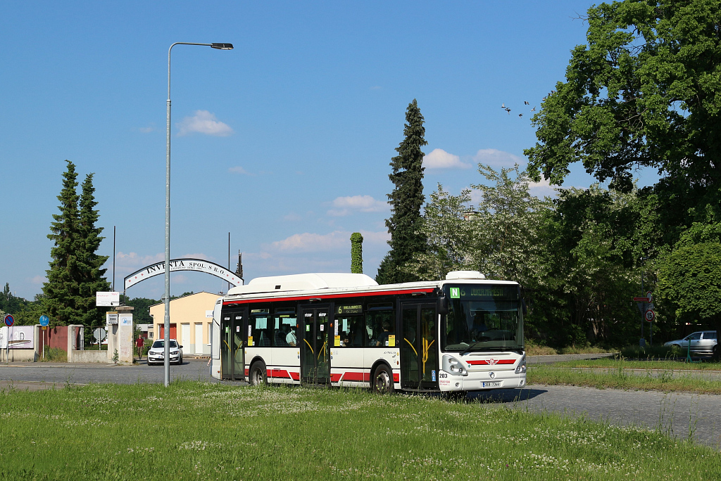 Pardubice, Irisbus Citelis 12M CNG # 203
