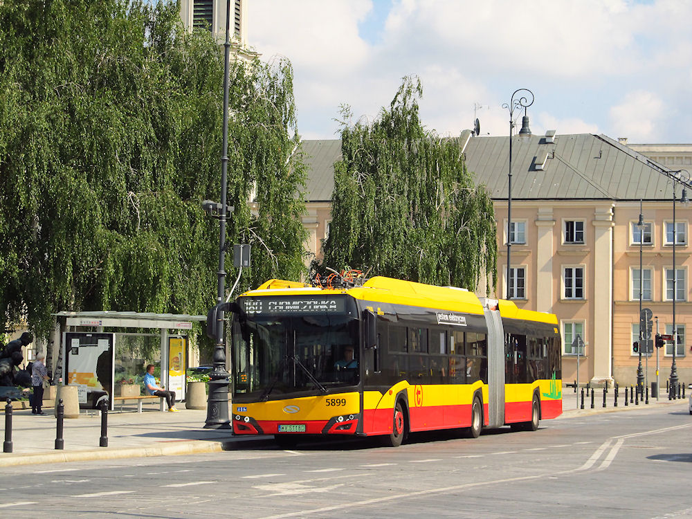 Warsaw, Solaris Urbino IV 18 electric # 5899