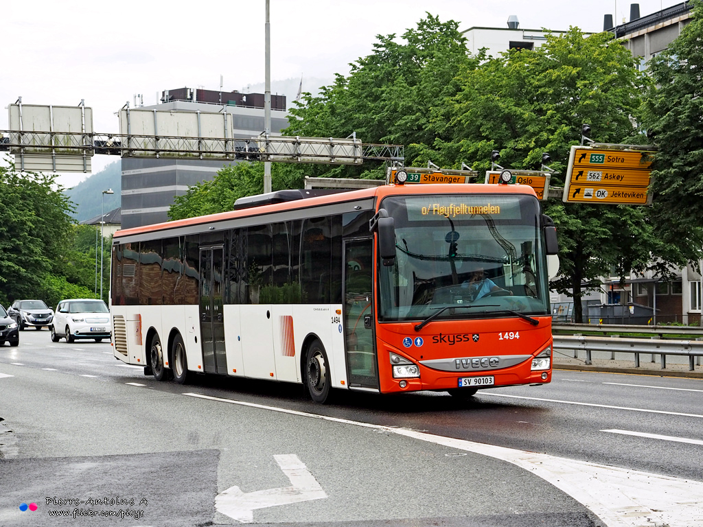 Bergen, IVECO Crossway LE Line 14.5M # 1494