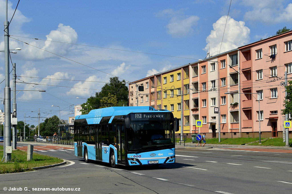 Ostrava, Solaris Urbino IV 12 CNG # 7264