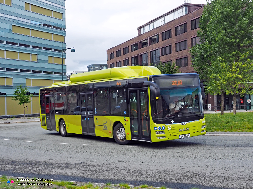 Тронхейм, MAN A21 Lion's City NL313 CNG № 2088