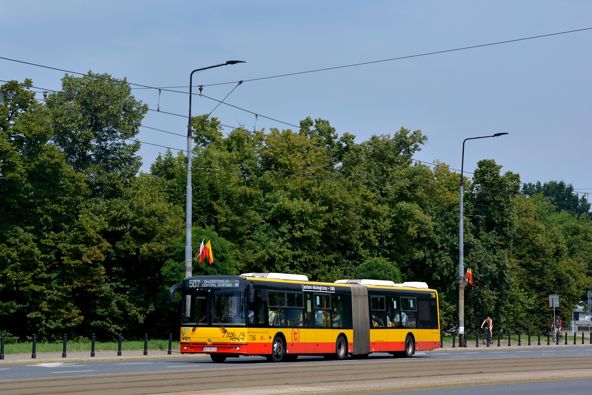 Warsaw, Solbus SM18 LNG № 7326