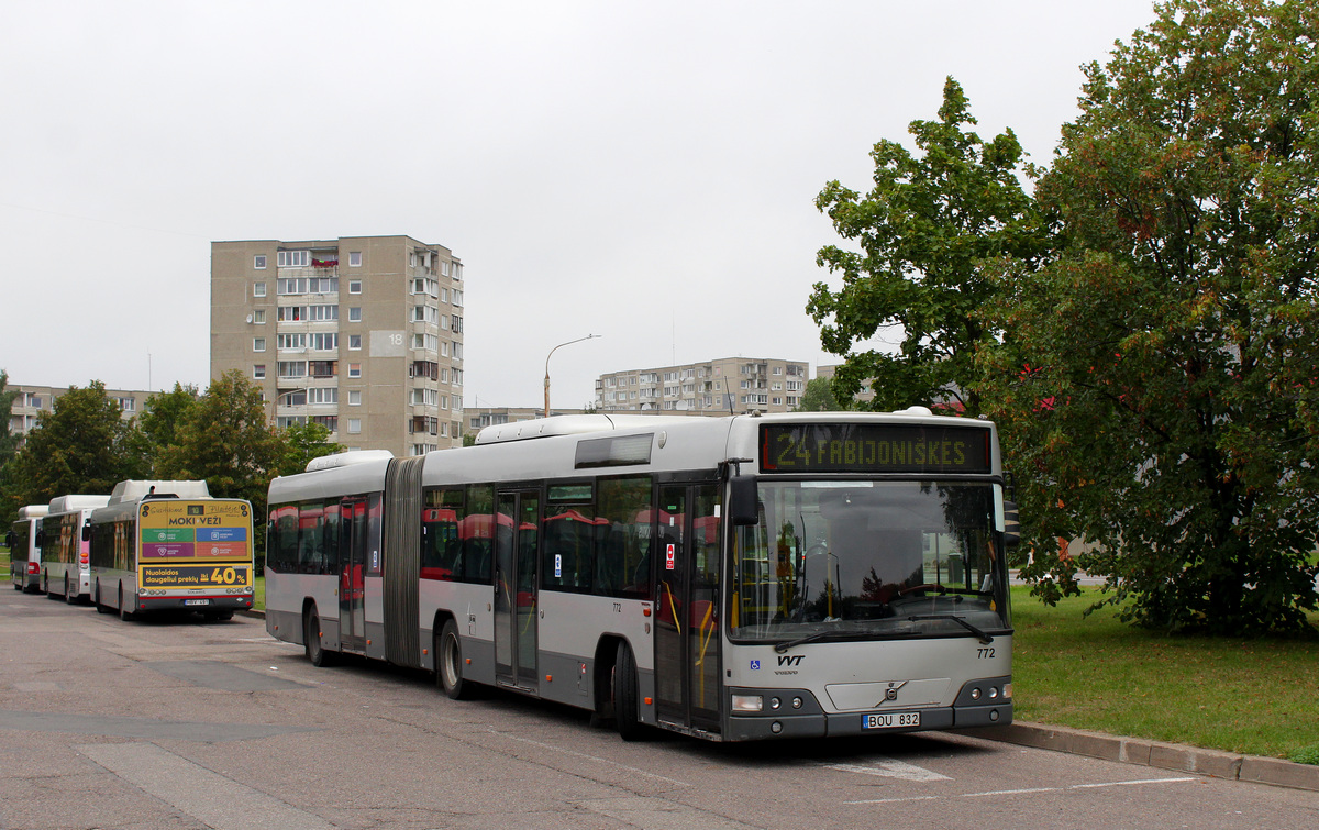 Вильнюс, Volvo 7700A № 772