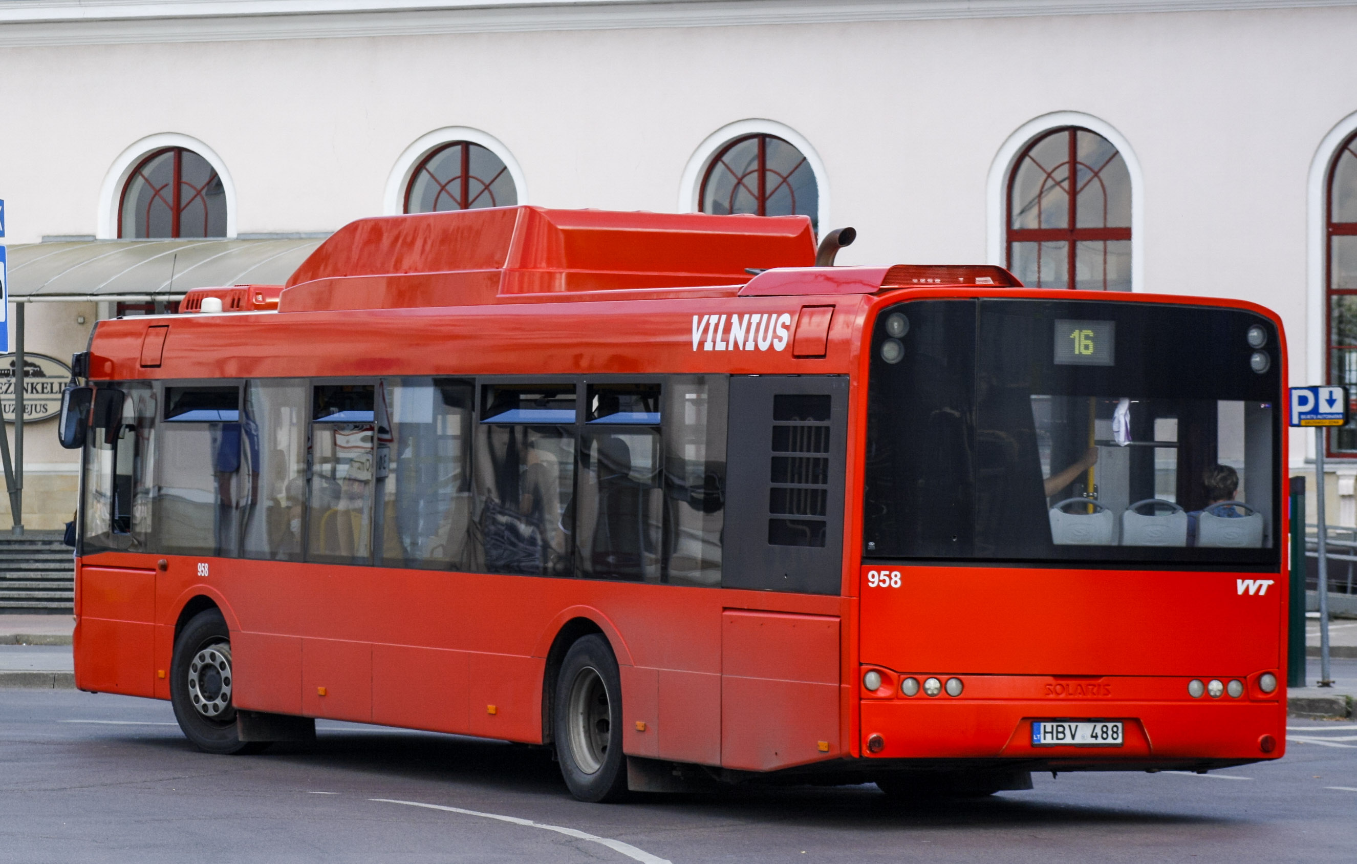 Vilnius, Solaris Urbino III 12 CNG č. 958