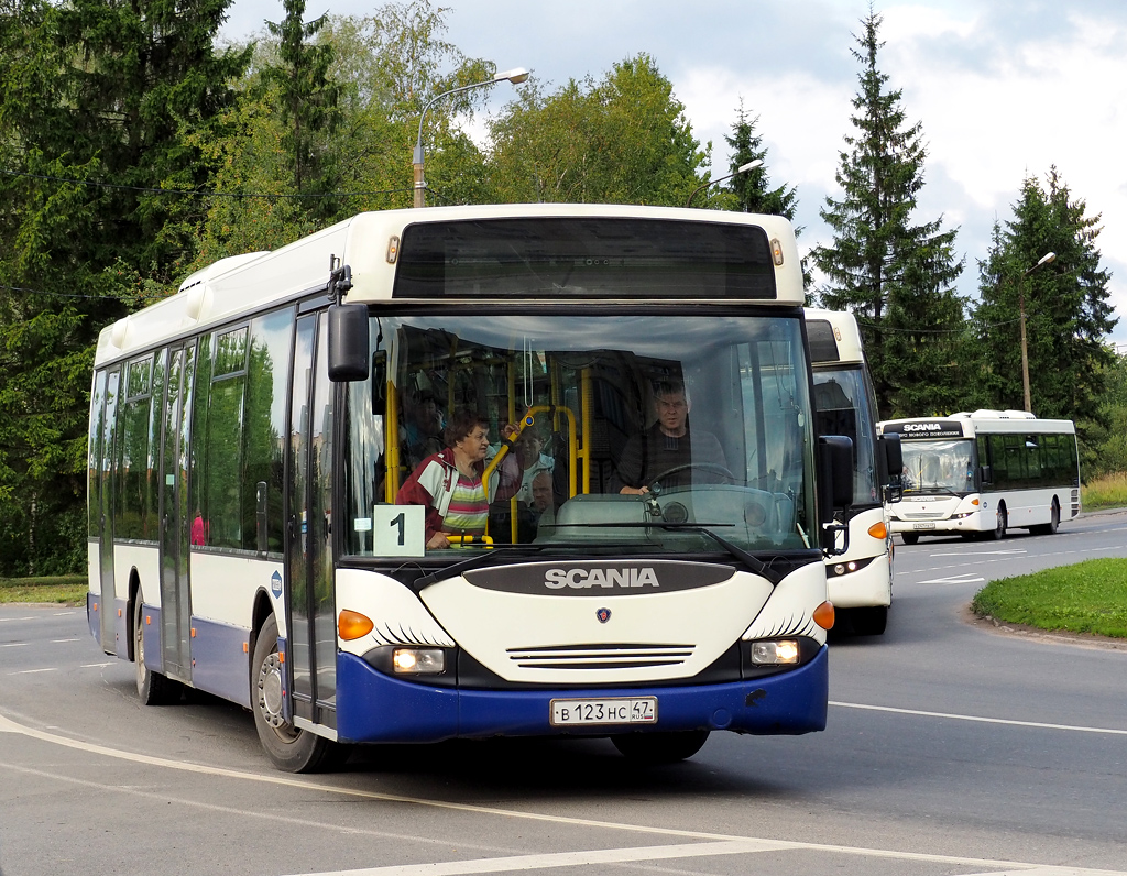 Кириши, Scania OmniLink CL94UB 4X2LB № В 123 НС 47