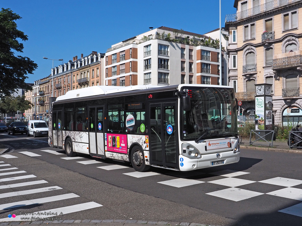 Strasbourg, Irisbus Citelis 12M CNG # 419