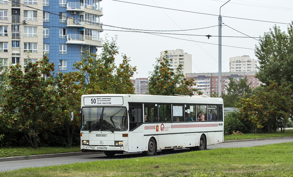Krasnoyarsk, Mercedes-Benz O405 # Р 743 МН 124