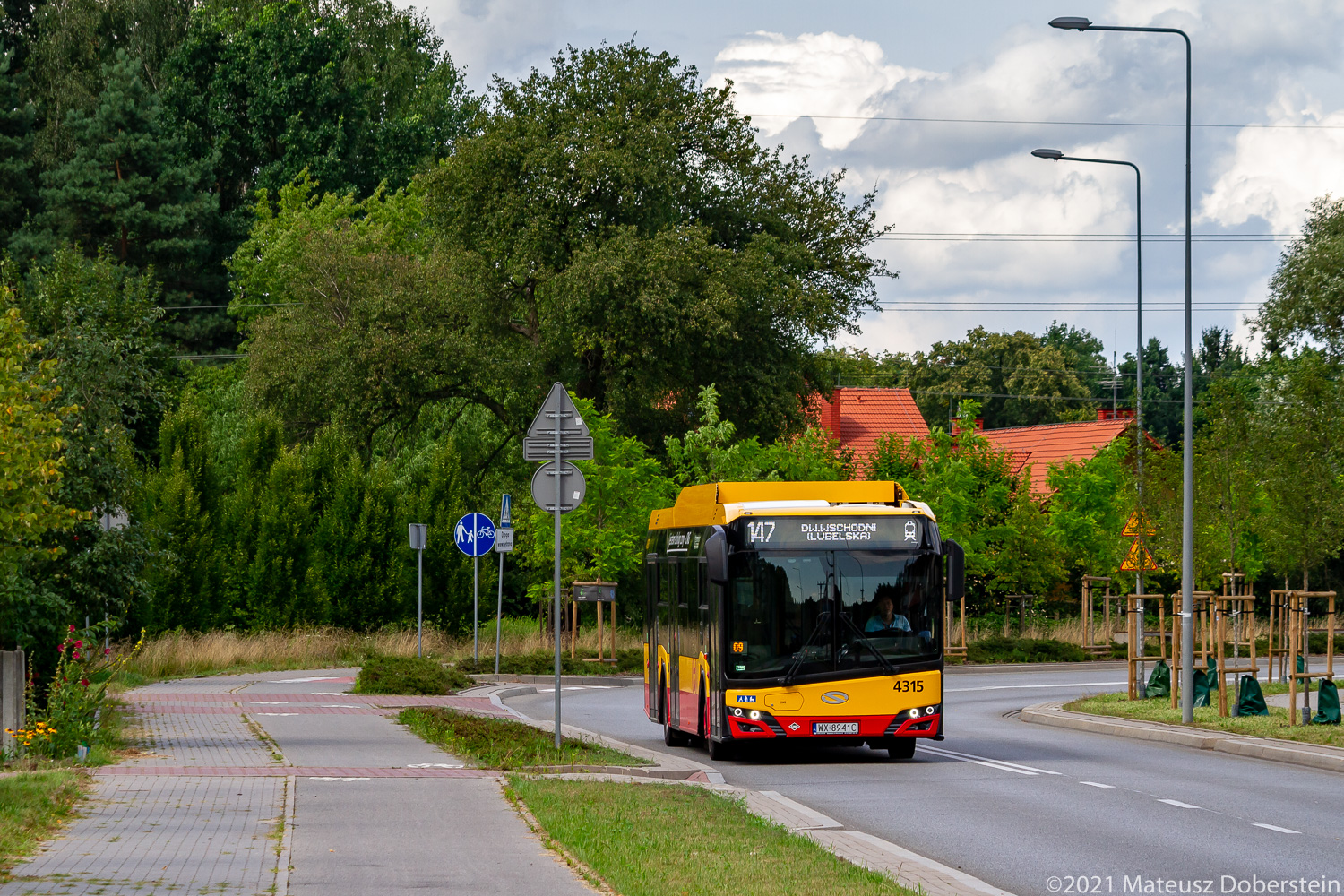 Warsaw, Solaris Urbino IV 12 CNG No. 4315