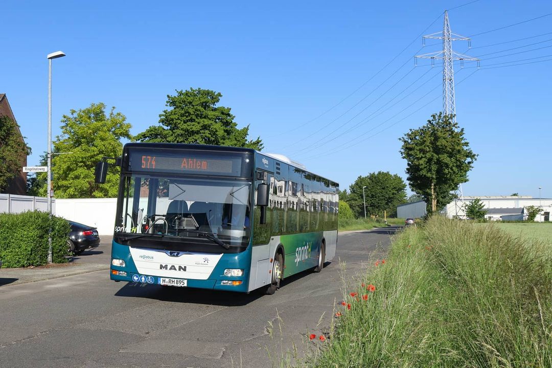 Hannover, MAN A20 Lion's City Ü NÜ323 №: H-RH 895