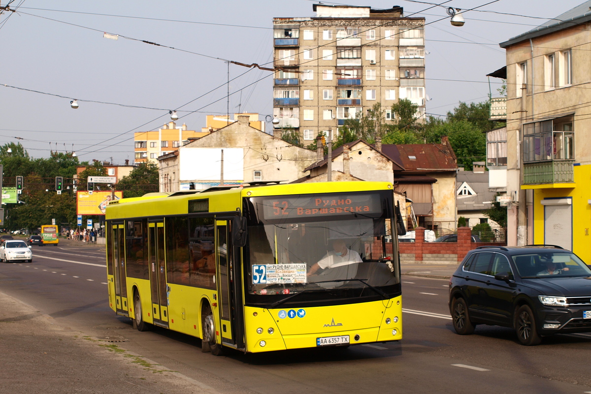 Lviv, MAZ-203.069 No. АА 6357 ТХ