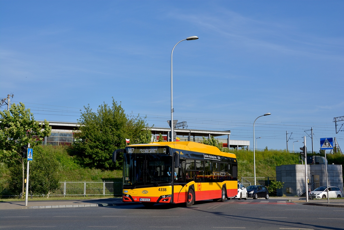 Варшава, Solaris Urbino IV 12 CNG № 4338