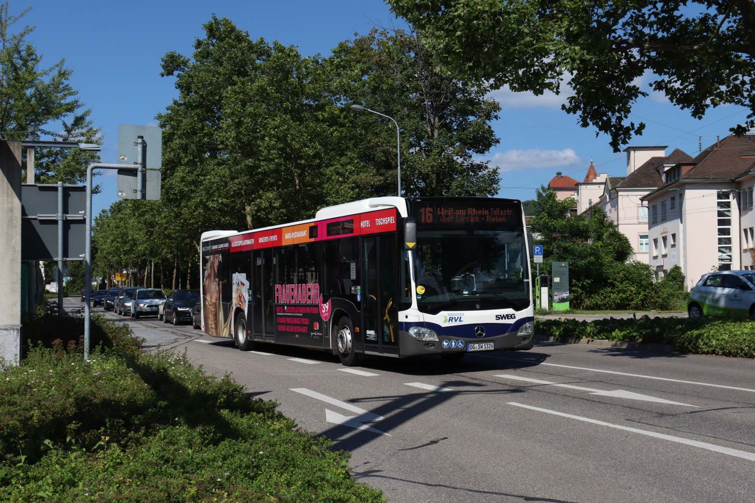 Lahr/Schwarzwald, Mercedes-Benz Citaro C2 № 326