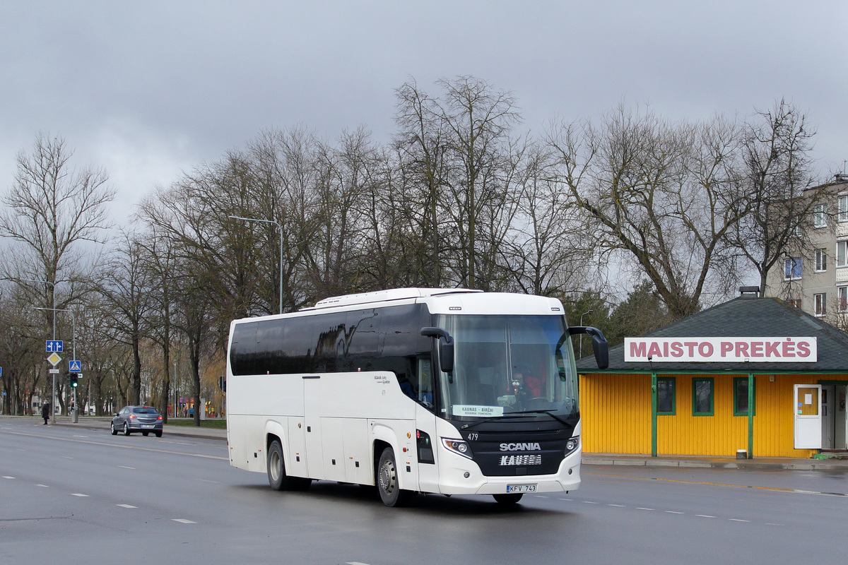 Kaunas, Scania Touring HD (Higer A80T) č. 479