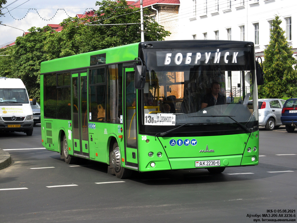 Bobruysk, MAZ-206.086 №: 30