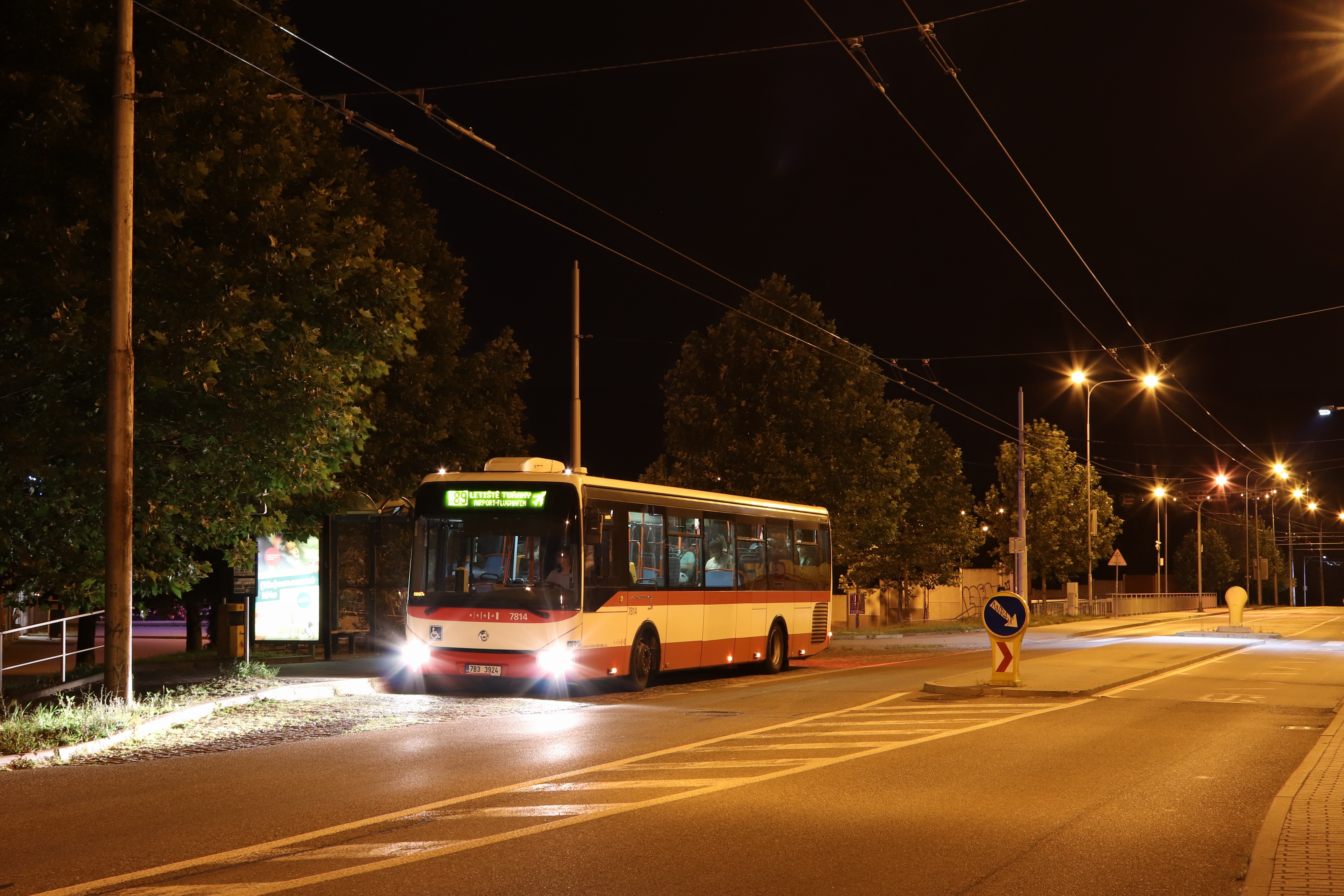 Brno, Irisbus Crossway LE 12M # 7814