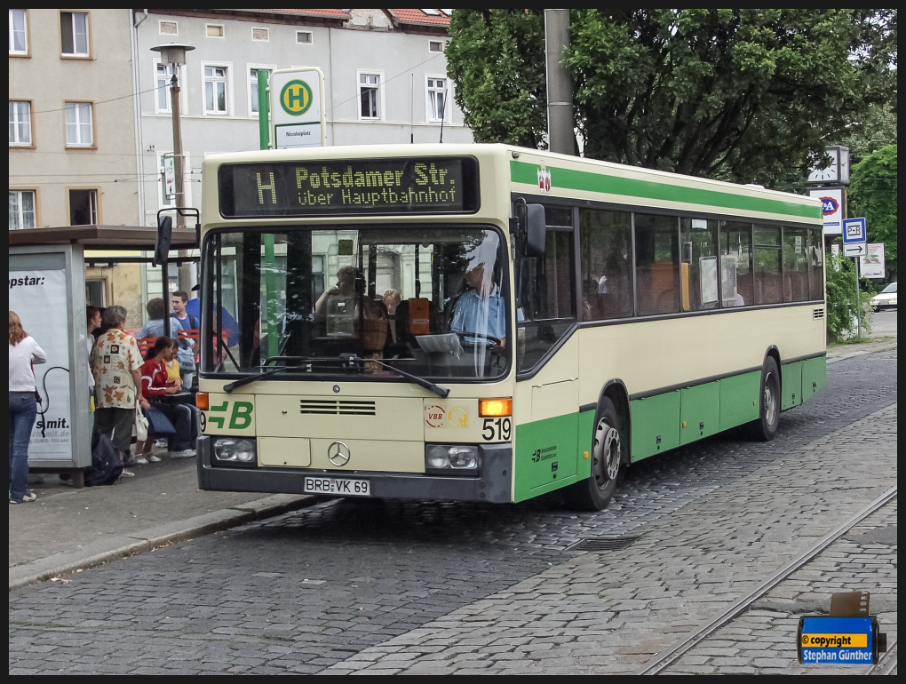 Бранденбург-на-Хафеле, Mercedes-Benz O405N № 519