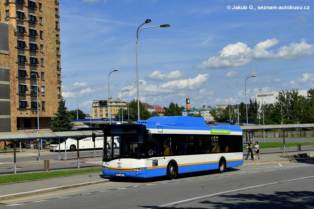 Ostrava, Solaris Urbino III 12 CNG No. 7127