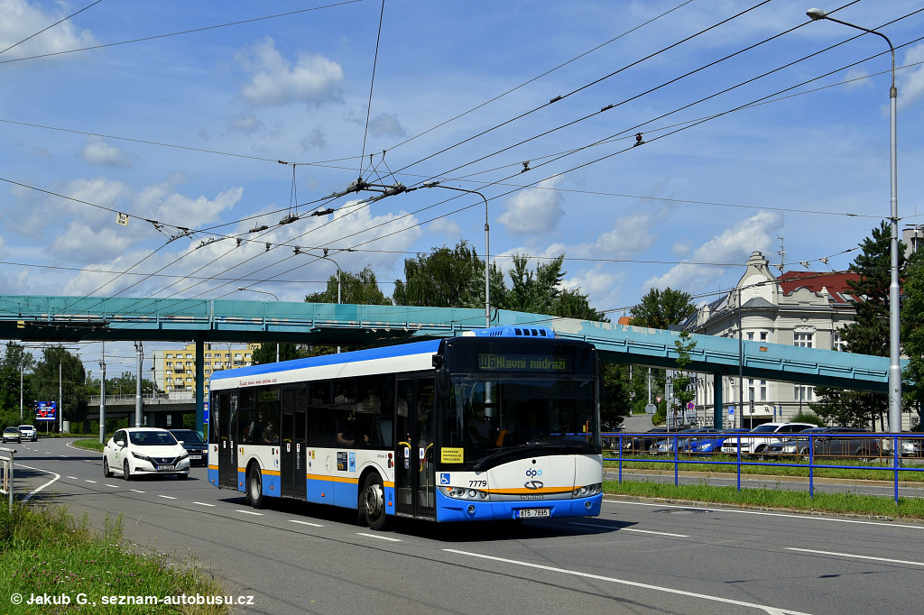 Ostrava, Solaris Urbino III 12 №: 7779