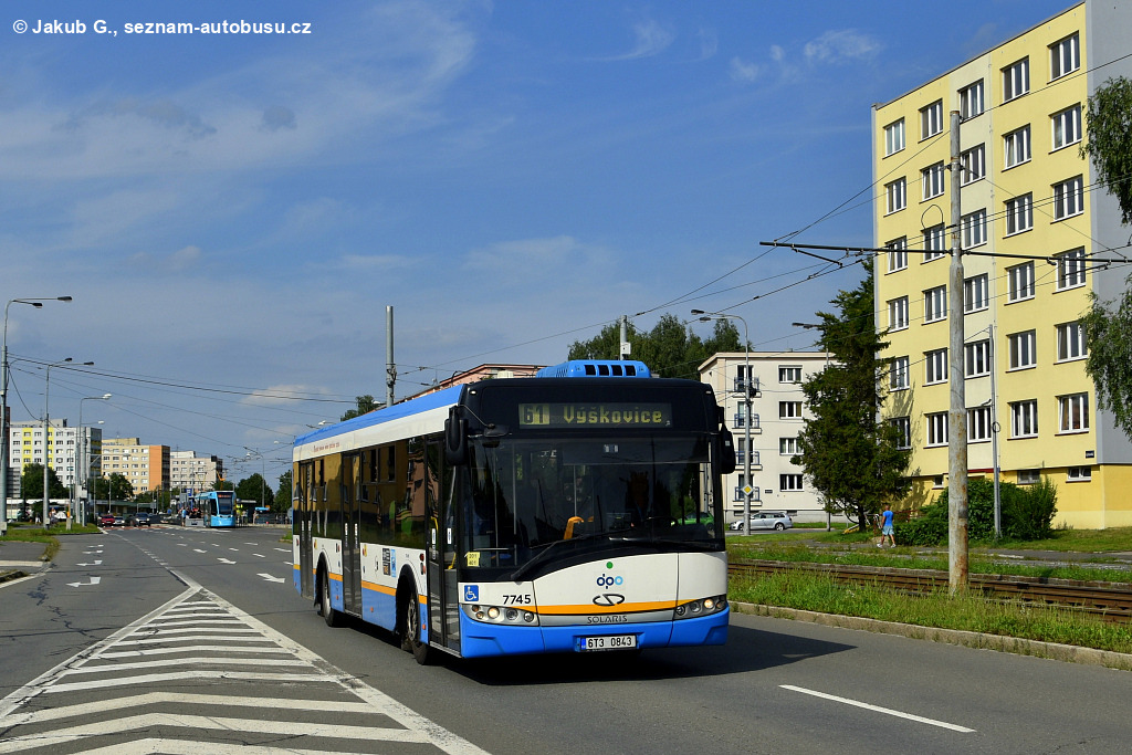 Ostrava, Solaris Urbino III 12 № 7745