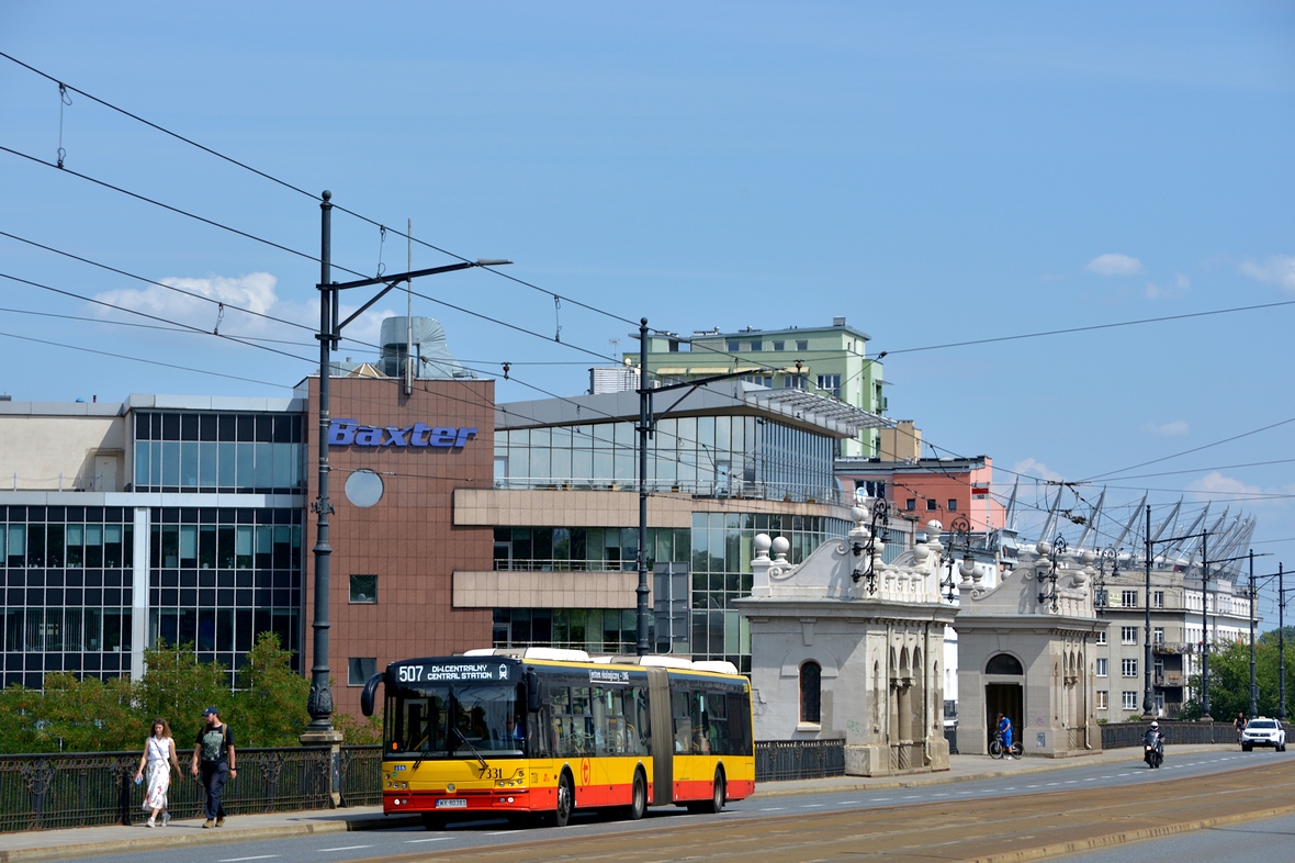 Varsó, Solbus SM18 LNG №: 7331