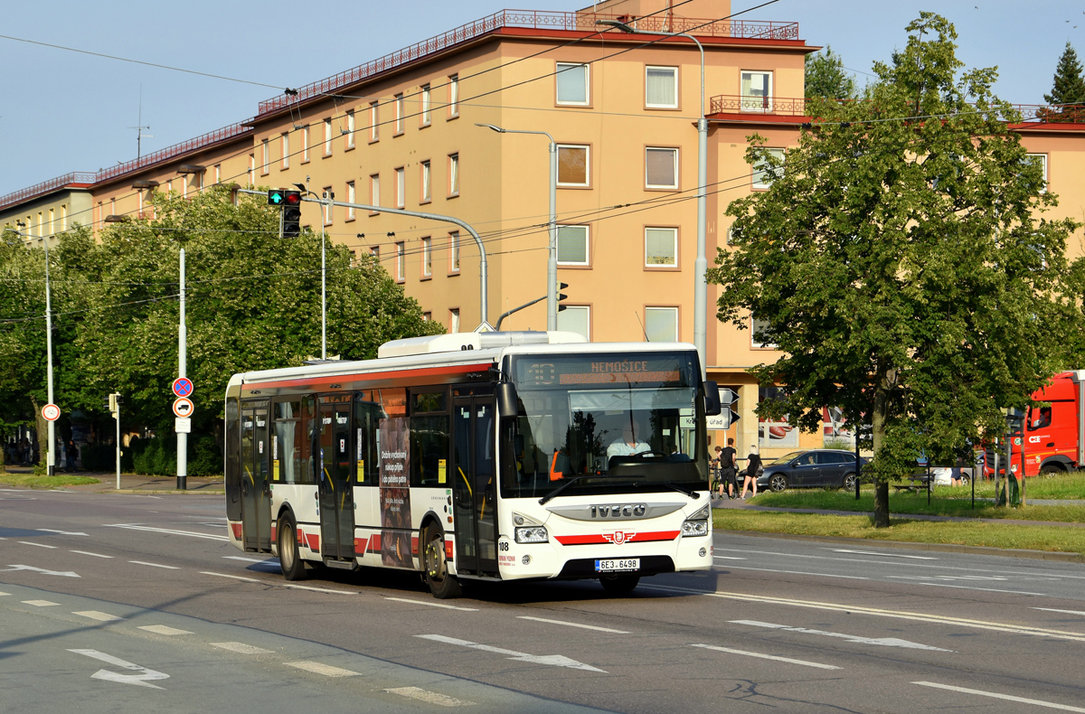 Pardubice, IVECO Urbanway 12M Nr. 108