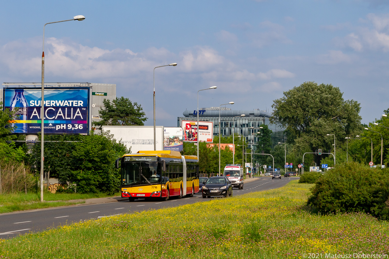 Warsaw, Solaris Urbino IV 18 CNG nr. 7716