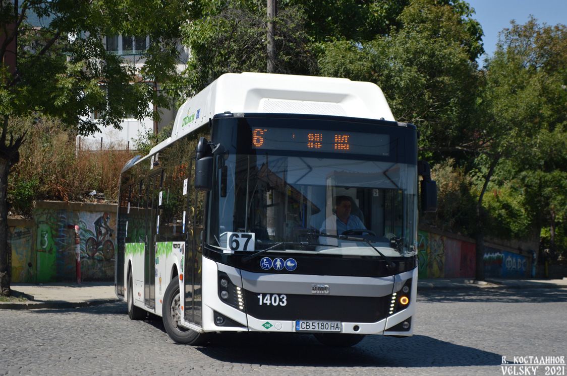 Sofia, BMC Procity 12 CNG № 1403