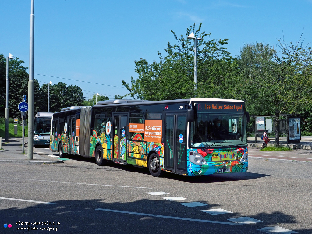 Strasbourg, Irisbus Citelis 18M # 317