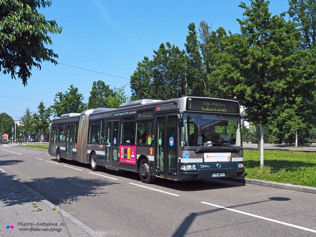 Strasbourg, Irisbus Agora L № 595