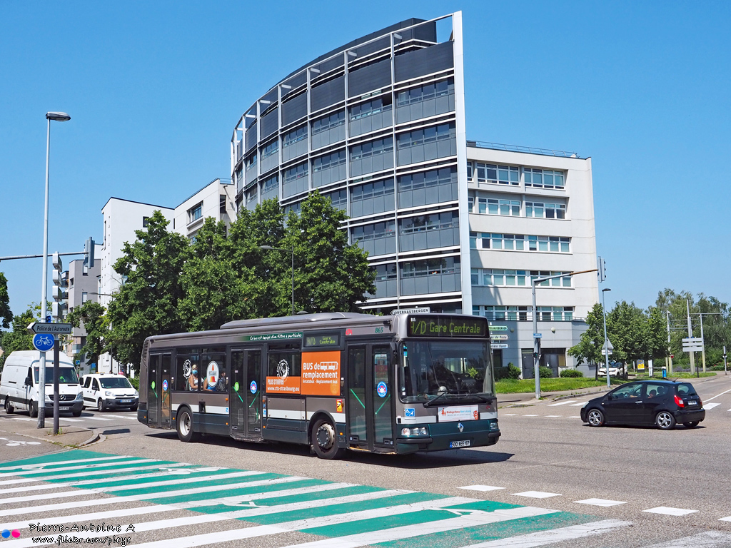 Strasbourg, Irisbus Agora S # 865