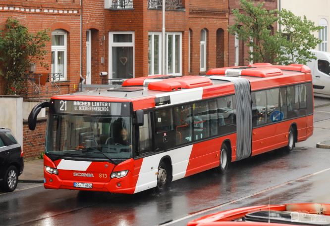 Aachen, Scania Citywide LFA № 813