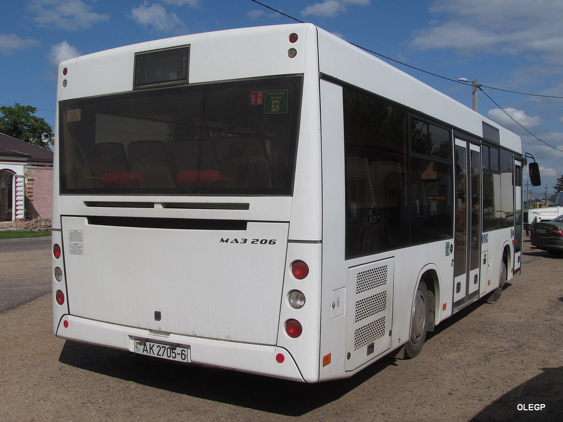 Krugloe, MAZ-206.086 # АК 2705-6
