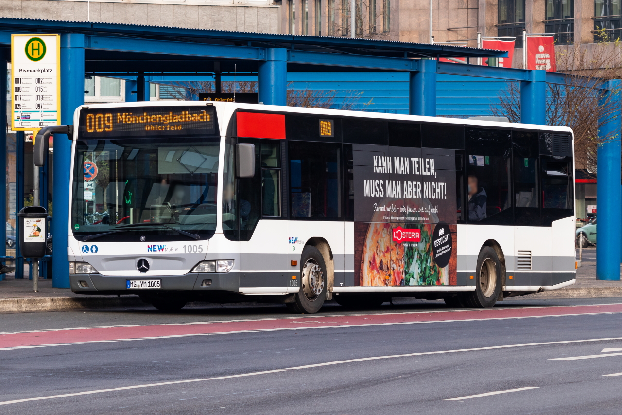 Mönchengladbach, Mercedes-Benz O530 Citaro Facelift # 1005