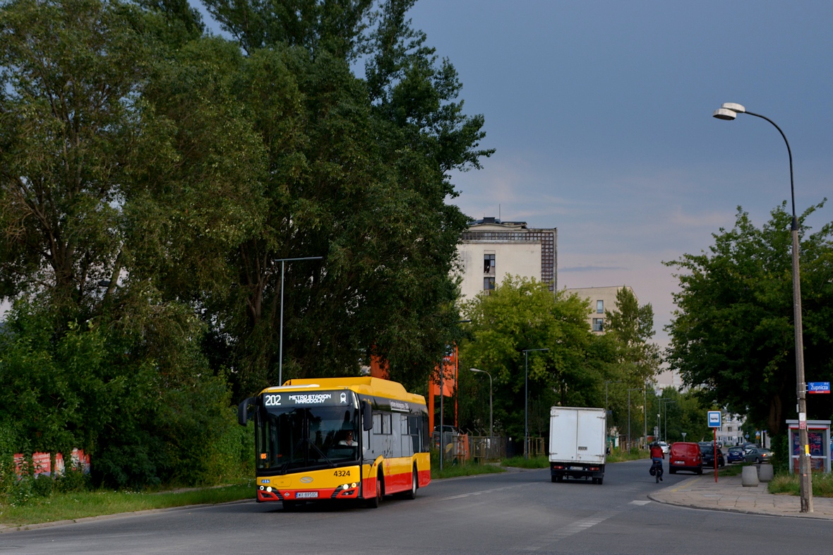 Warsaw, Solaris Urbino IV 12 CNG № 4324